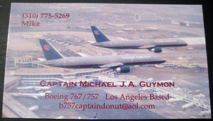 pilot card - side 1